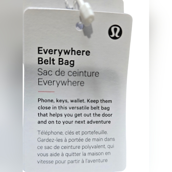 Lululemon Everwhere Belt Bag, Color NFAL (PURPLE) NEW WITH TAGS! 1L - Picture 2 of 9